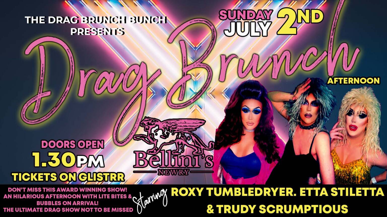 Drag Brunch Afternoon Bellinis Newry